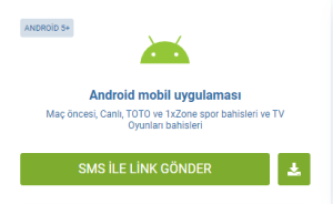 Birxbet Android mobil uygulaması